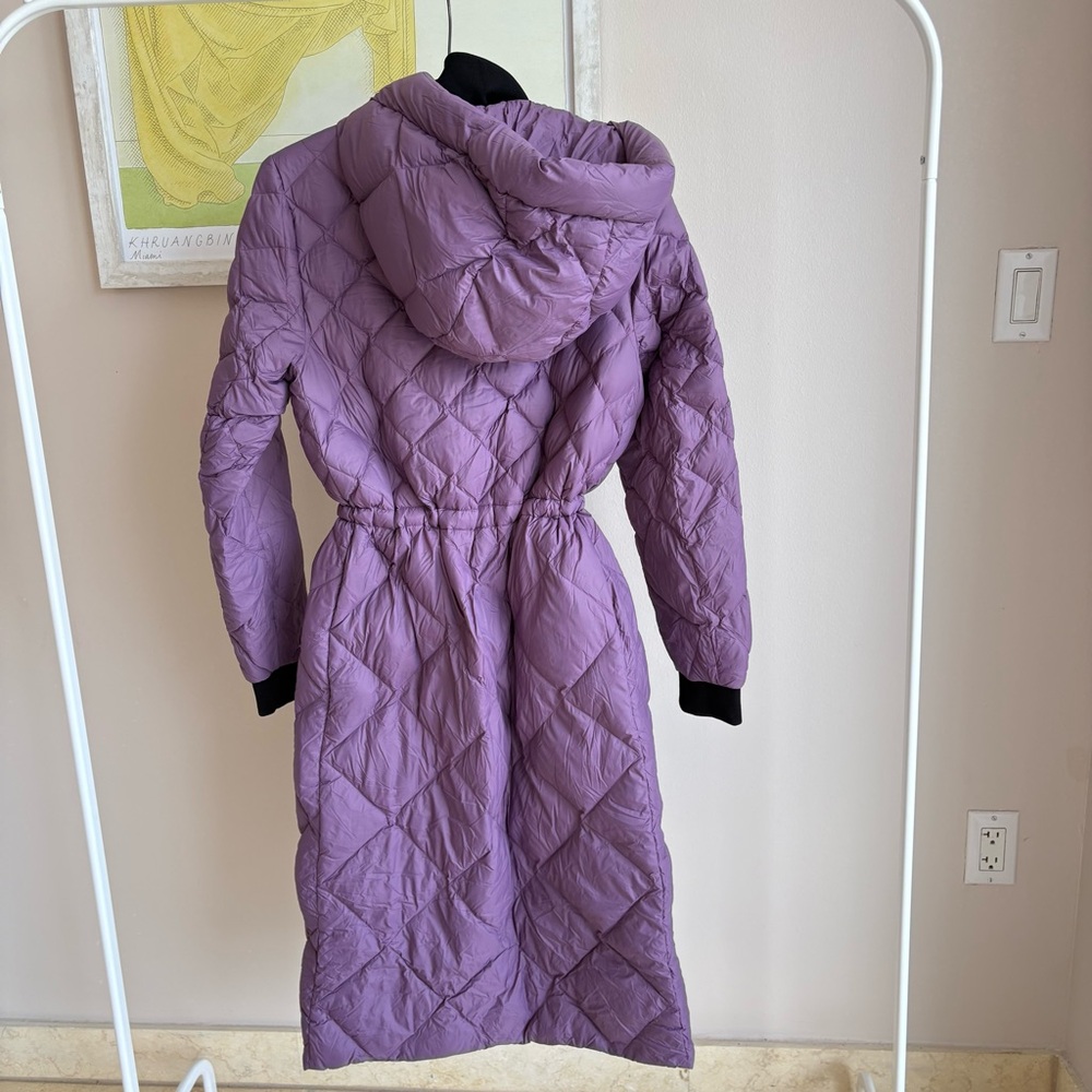 Soia & Kyo Purple Quilted Puffer Coat - Picture 8 of 11